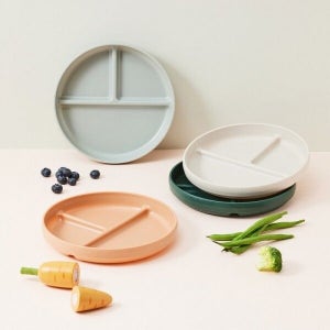 락앤락 리틀럽 미끄럼방지 3칸 식판 2P (HPP962)