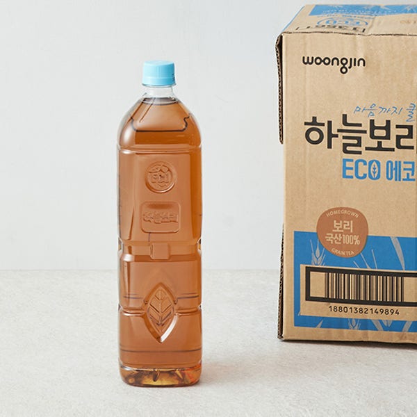[웅진] 하늘보리 무라벨 (1.5L X 12개)