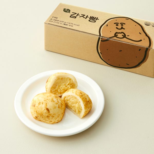 [감자밭] 감자빵 오리지널 (120g X 5개입)