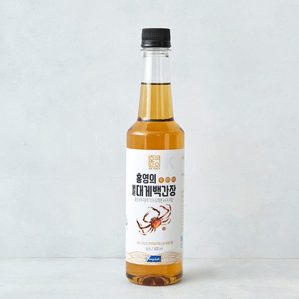 [홍영의] 붉은대게 백간장 500ml