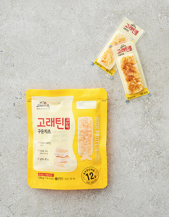 고래틴 고단백 구운치즈 제품 이미지