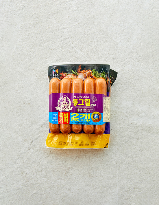 목우촌 주부9단 통그릴 프랑크 제품 이미지