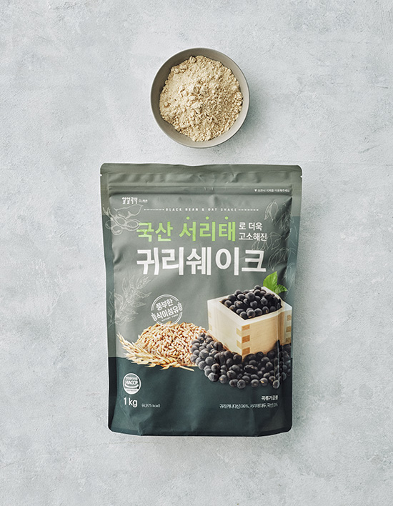 일일곡식 국산서리태로 더욱 고소해진 귀리쉐이크 성분 분석