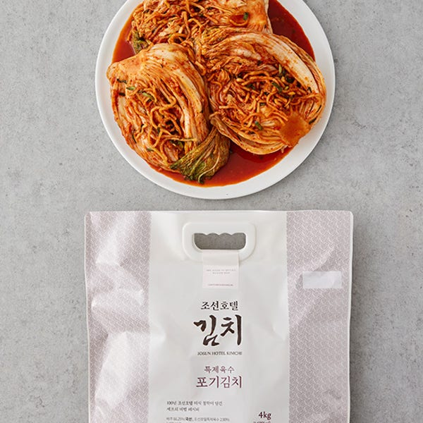 [조선호텔] 특제육수 배추김치 4kg
