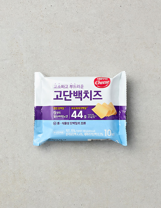고소하고 부드러운 고단백 치즈