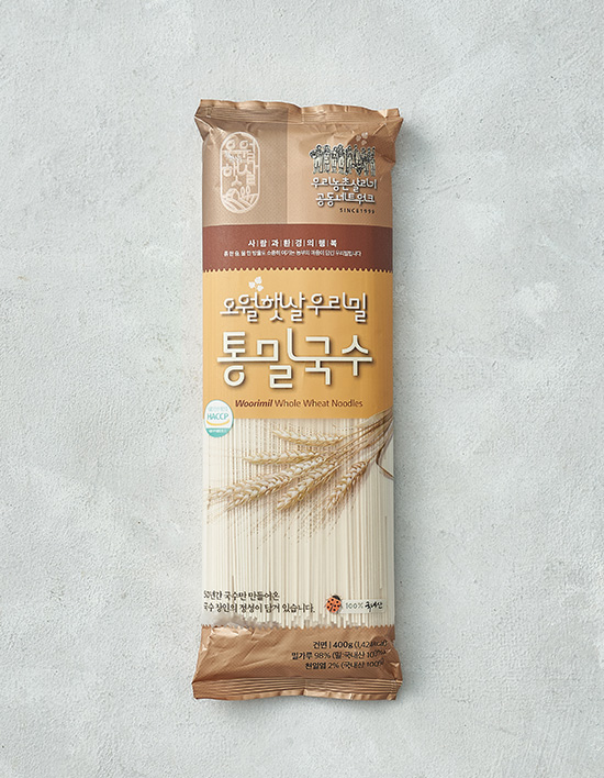 오월햇살 우리밀 통밀국수 제품 이미지