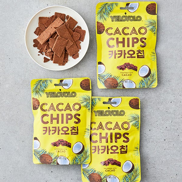 [옐로욜로] 카카오칩 3입 (25g x 3입)