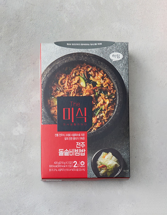The미식(더미식) 전주 돌솥 비빔밥 성분 분석