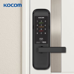 (방문)코콤 KDL-M5000S 무타공 손잡이형 도어락 빌라 아파트 현관문번호키 교체 설치