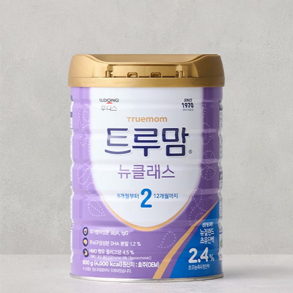 [일동후디스] 트루맘 뉴클래스 2단계 800g (6개월~12개월)