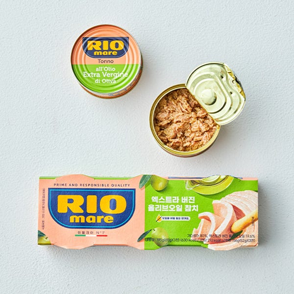 [리오마레] 엑스트라 버진 올리브오일 참치 65g x 3캔