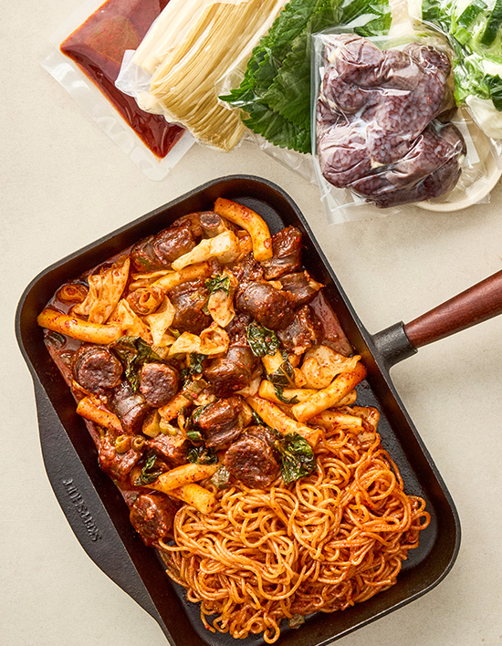 [신의주 찹쌀순대] 매콤양념 쫄순대볶음 925g