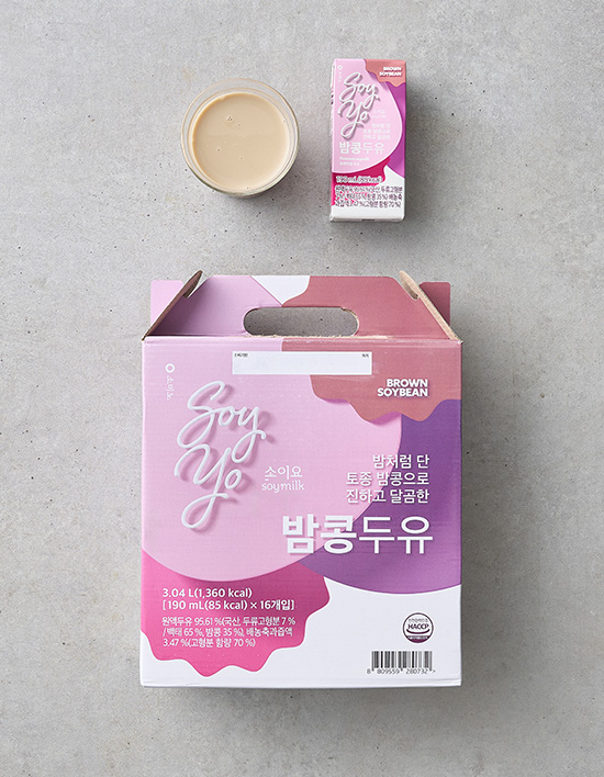 소미노 소이요 밤콩두유 성분 분석