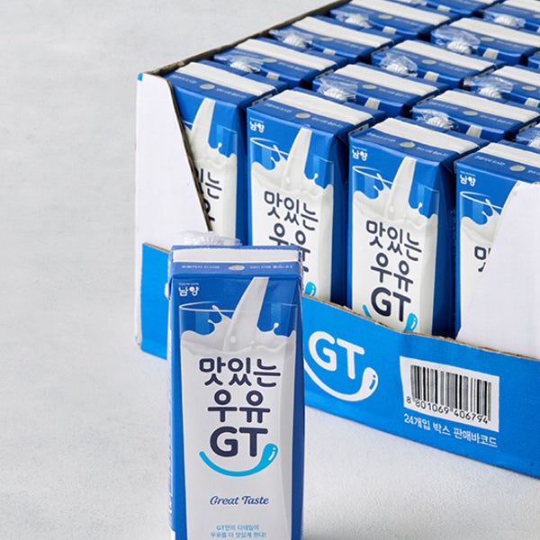 [남양] 맛있는우유 GT (200mL X 24개)