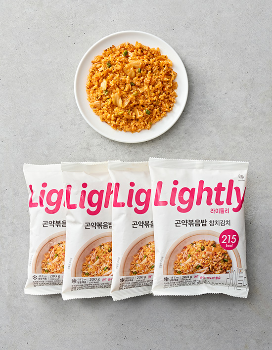 [<b>라이틀리</b>] 참치 김치 곤약볶음밥 (4개입)
