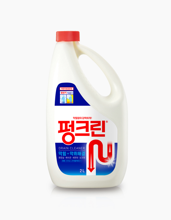 [유한양행] 유한락스 펑크린 2L / 배수관 막힘 용해제 (1개)