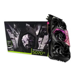갤럭시 GALAX 지포스 RTX5070 Ti HOF GAMING BLACK D7 16GB