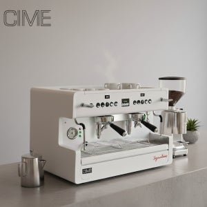 씨메 CO-05 시그니쳐 토탈 화이트 2그룹 커피머신