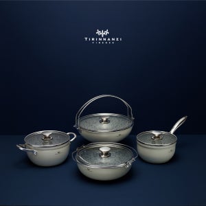 티리난지 피렌체 그라니토 냄비 풀세트 (편수18cm+양수20cm+전골24cm+전골28cm)
