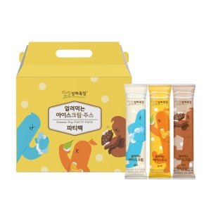 [5+1] [선물세트] 상하목장 얼려먹는 아이스크림 주스 파티팩