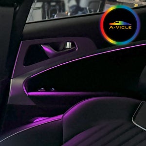 제네시스 G70 엠비언트라이트 튜닝 풀체인지 엠비언트시공 자동차인테리어 도어라이트 RGB