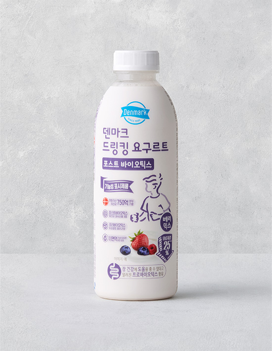 드링킹 요구르트 포스트 바이오틱스 베리믹스