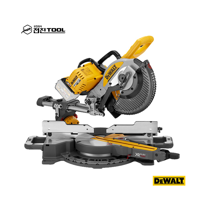 디월트 DCS727N 25.4cm 슬라이딩 각도절단기 60V (베어툴, 톱날포함)