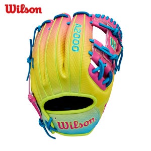 [윌슨] 2025 A2000 1786SS 내야 글러브 11.5 (분홍/노랑)