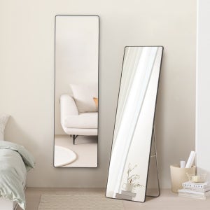 라운드 슬림 전신거울 스탠드 전신거울 거치형