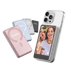SYNCO M4 후면카메라 셀카 보조모니터 4K촬영 브이로그 유튜브 장비