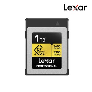 렉사 CFexpress Type B 4.0 골드 1TB 8K RAW 시네마 고속 메모리 카드