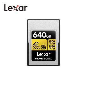 Lexar 렉사 골드 CF익스프레스 4.0 A타입 메모리 640GB