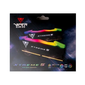 PATRIOT 패트리어트 DDR5 32G PC5-64000 CL38 VIPER XTREME 5 8000MHz (16Gx2) 듀얼패키지 파인인포