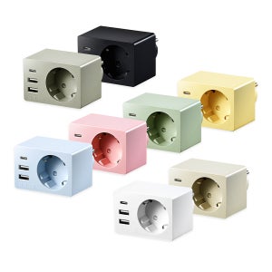 보코 USB C타입 멀티탭 어댑터 PD36W 초고속충전 고용량 4000W