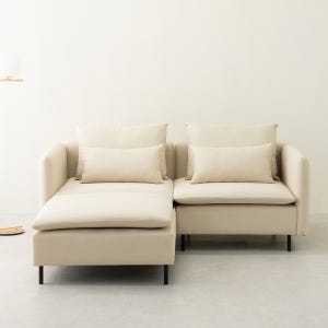 동서가구 모디프 패브릭 모듈소파 3인 ＋ 스툴 DF926743