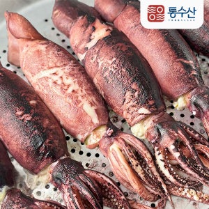 국내산 대왕 통찜용 오징어 2-3미 / 총 1kg내외 한정수량