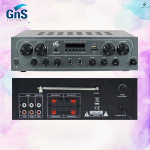 GNS MA-240 매장용 앰프 블루투스 USB AUX 10평 20평 80W x 4채널
