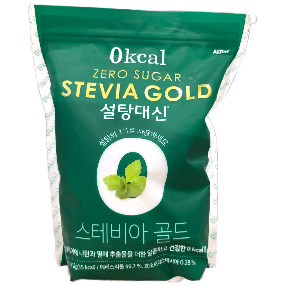 설탕대신 스테비아 골드 대용량 효소처리 에리스리톨 설탕대체 1.8KG