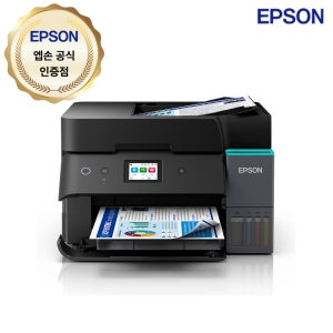 엡손 에코탱크 완성형 무한잉크 잉크젯 복합기 가정용 프린터 팩스 L6390