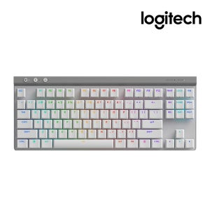 국내정품 로지텍코리아 G515 LIGHTSPEED TKL 화이트 무선 블루투스 기계식 키보드 텐키리스