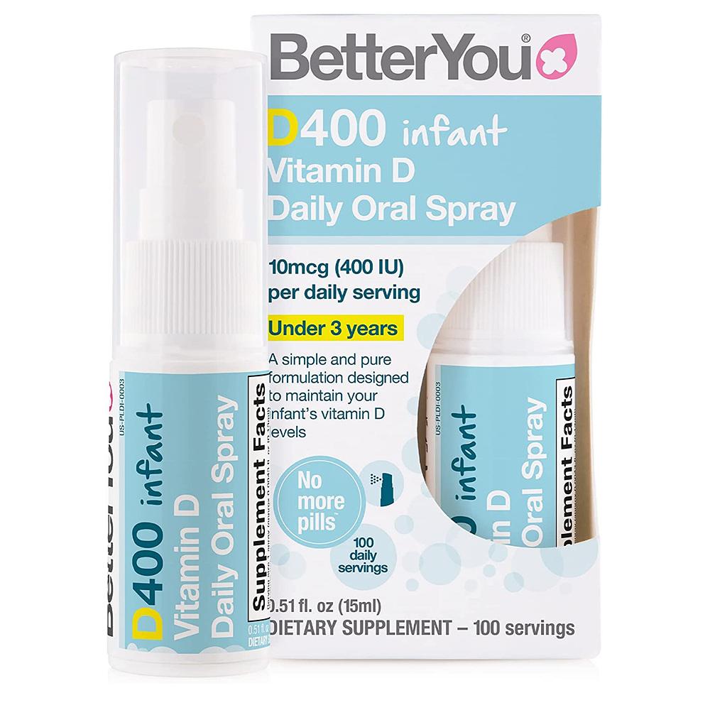 베터유 <b>인펀트 비타민</b> D 오랄 스프레이 15ml 4개