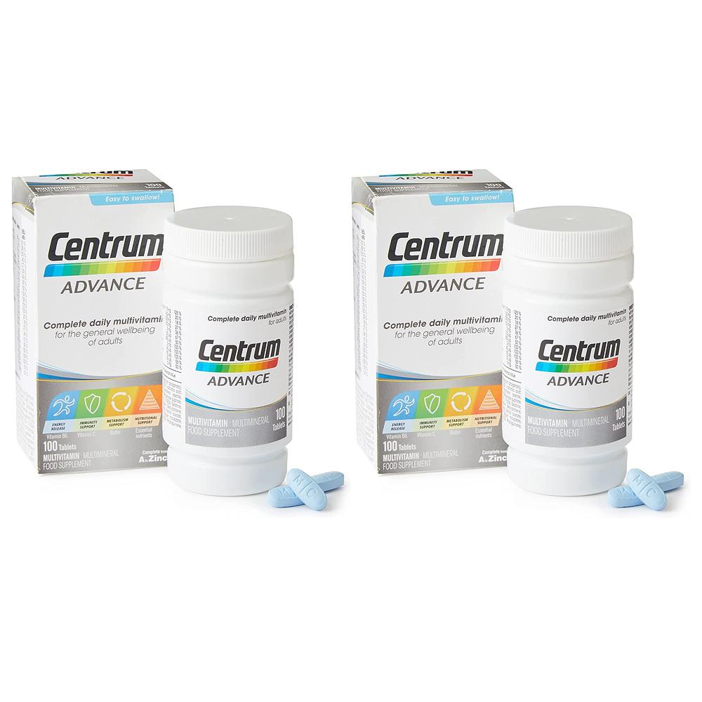 센트룸 어드밴스 <b>에센셜 미네랄</b> 멀티비타민 100정 2개