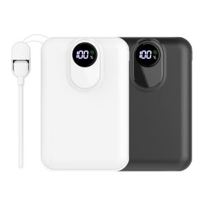 20000 대용량 20W 유무선 고속 충전 맥세이프 미니 보조배터리 C타입 8핀 양방향 스트랩 충전 케이블