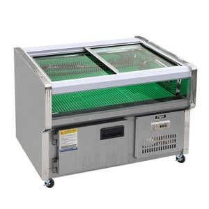 프리오 생선 평대 쇼케이스 냉장고 1200 직냉식 마트 반찬가게