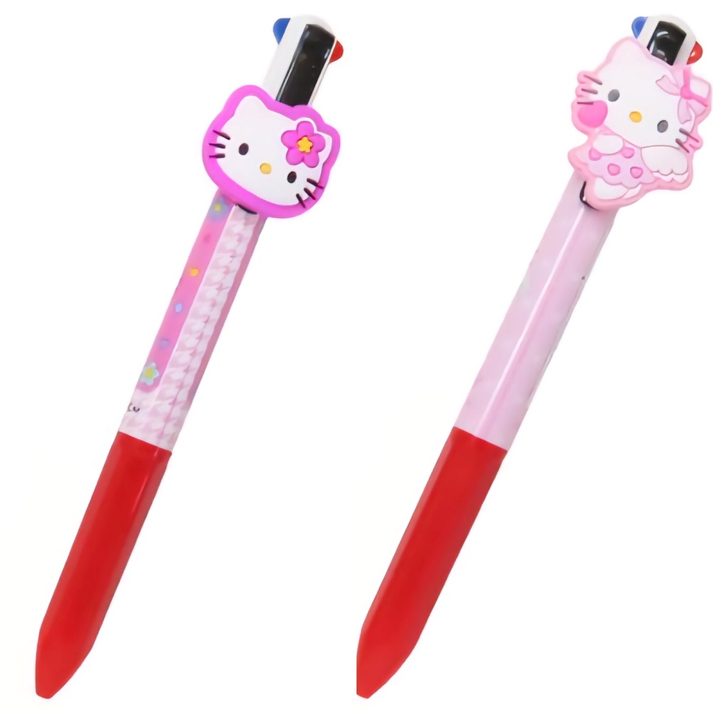 산리오 헬로키티 4색 볼펜
