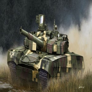1 Oplot 84BM T Ukrainian 탱크프라모델 35 MBT 탱크