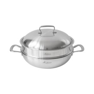 한일 몬트렉스 316 통5중 스테인리스 파티웍 궁중찜기세트 28cm 인덕션 스텐찜솥