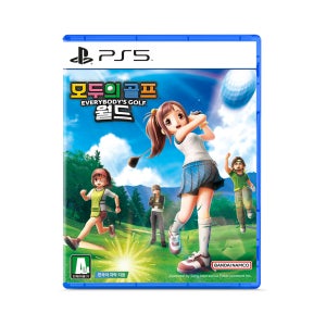 PS5 모두의 골프 월드 초회판 팩맨 선행 개방권 DLC 포함
