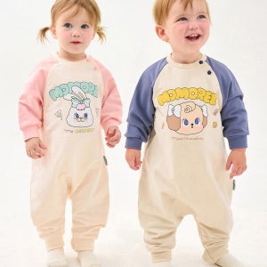 [밀크베이비] 모모레이 리코모코 아기바디수트 유아점프수트