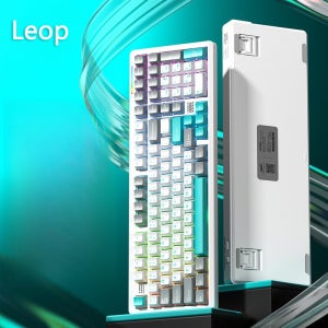 Leop LINGBAO K98 맞춤형 무선 기계식키보드 회목축 블루투스 알루미늄 게이밍 키보드